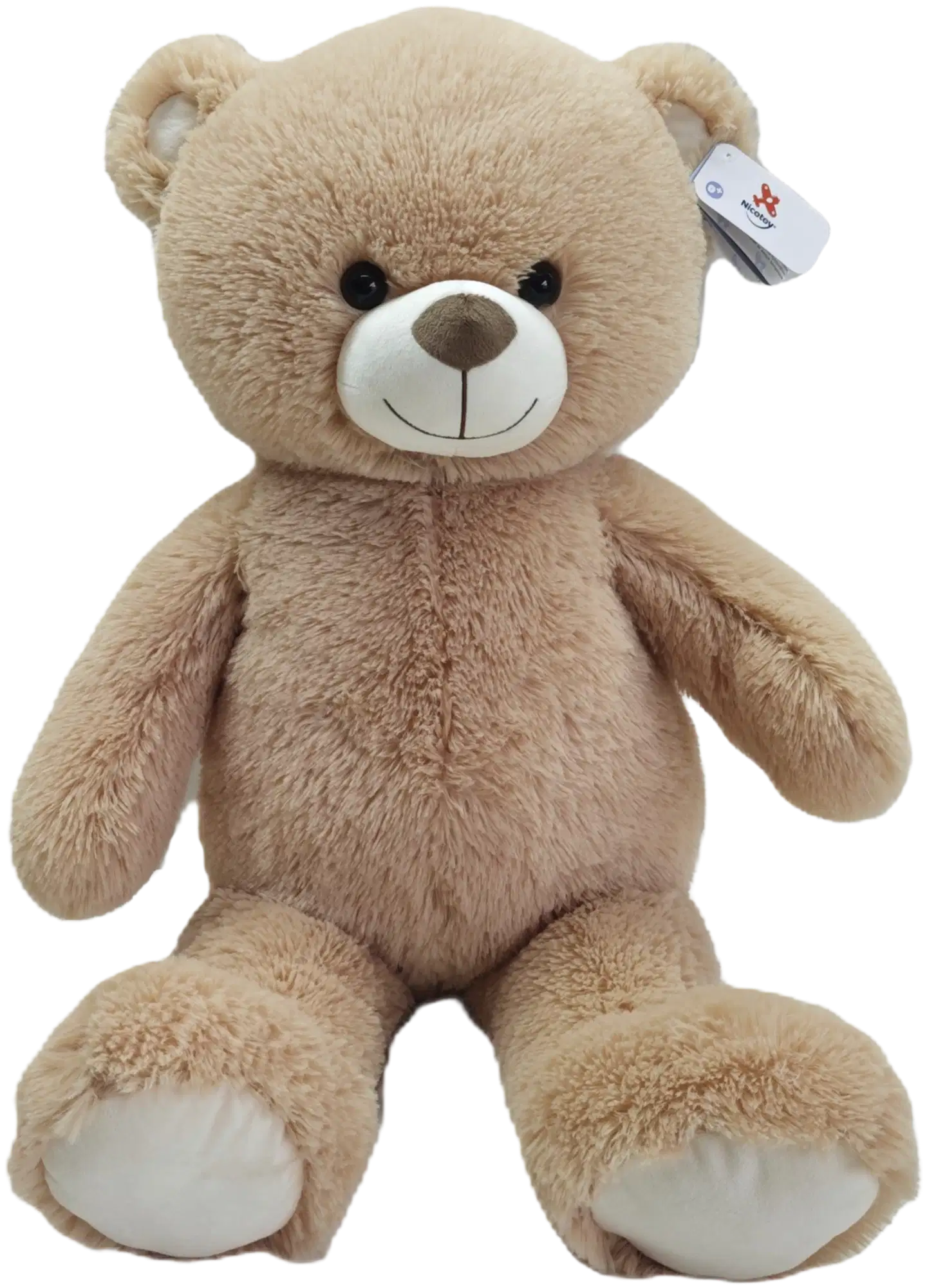 Nicotoy Nallephemo, beige, 80 cm