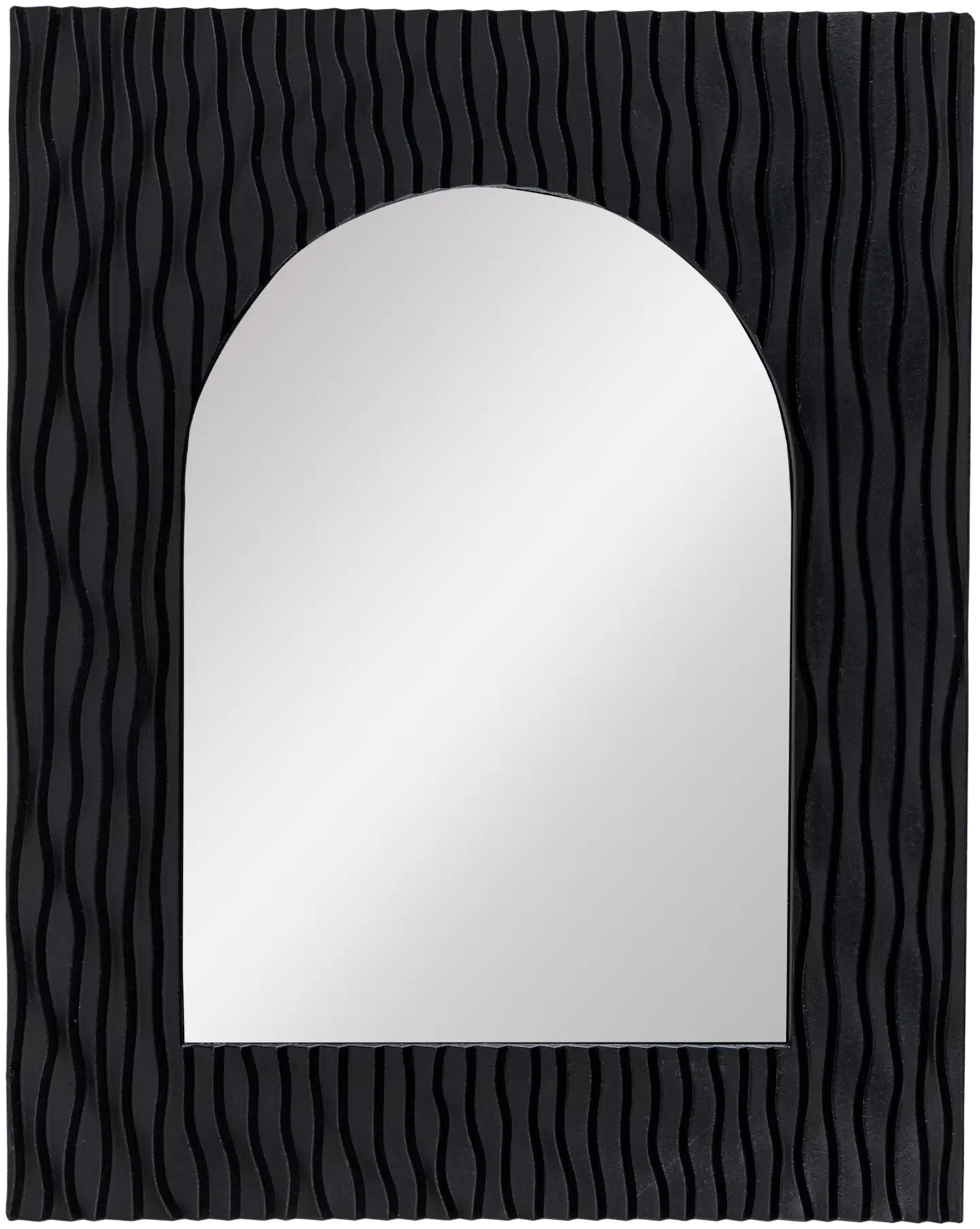Seinäpeili Art 48x38 cm musta