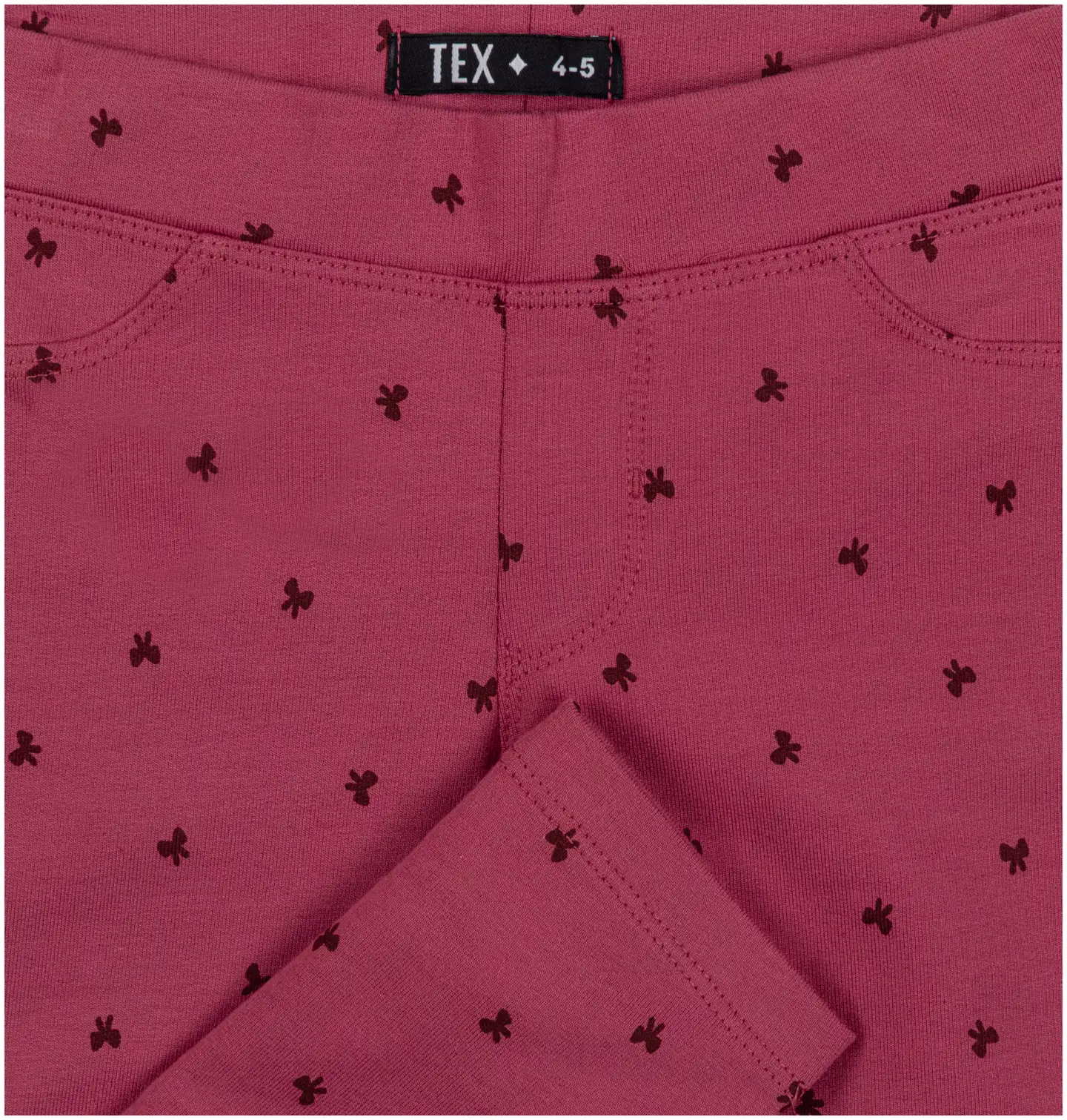 TEX lasten leggingsit perhonen I993847 - merlot - 3