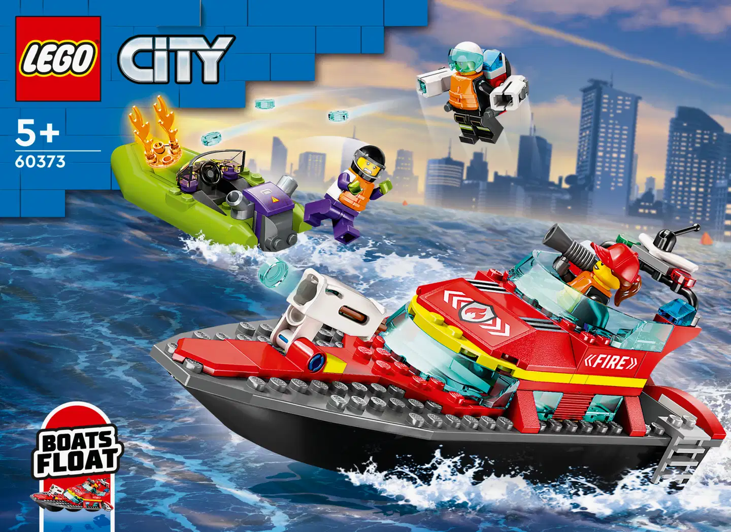 60373 LEGO® Palokunnan pelastusvene - 2