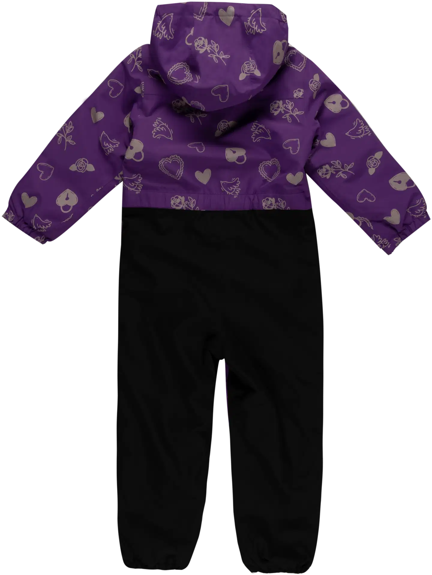 Ciraf lasten veden- ja tuulenpitävä kevytvanuhaalari Loisto 252C36259D - Purple - 2