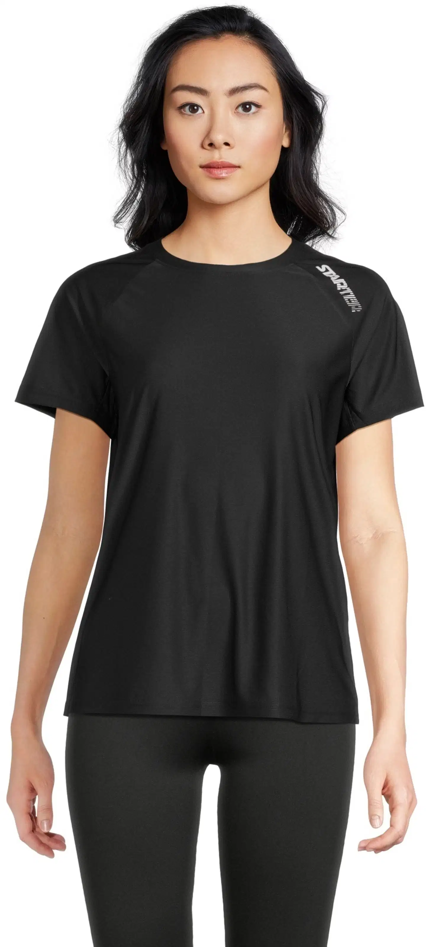 Starter naisten lyhythihainen juoksupaita SWS26006 - BLACK - 1
