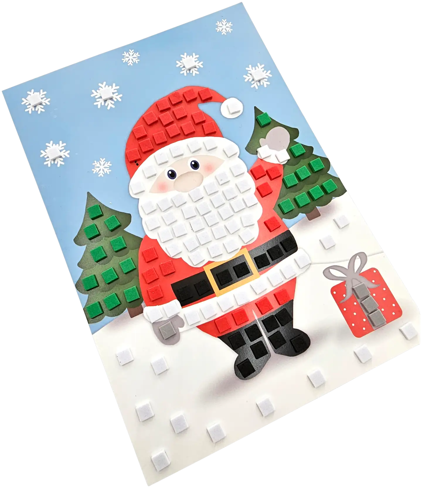 J.K. Primeco mosaiikkimaalaus A5 Joulupukki - 3