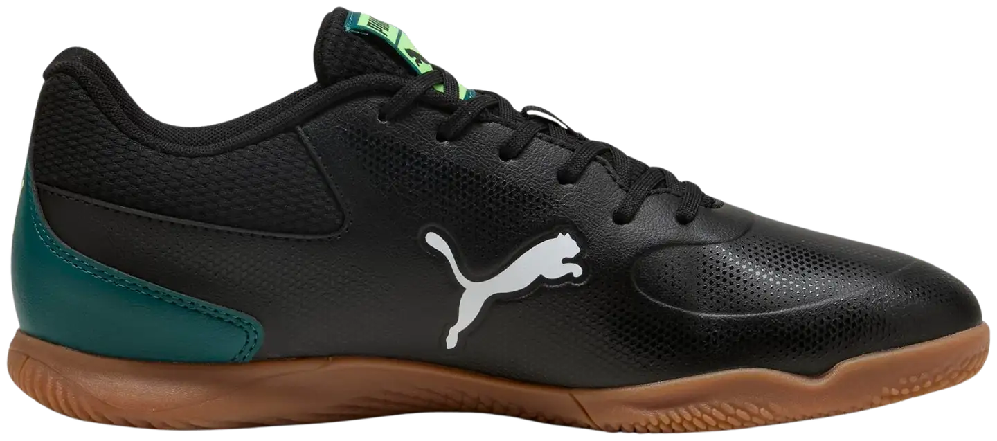 Puma miesten futsalkengät Truco III - Puma Black-Puma White-Green - 2