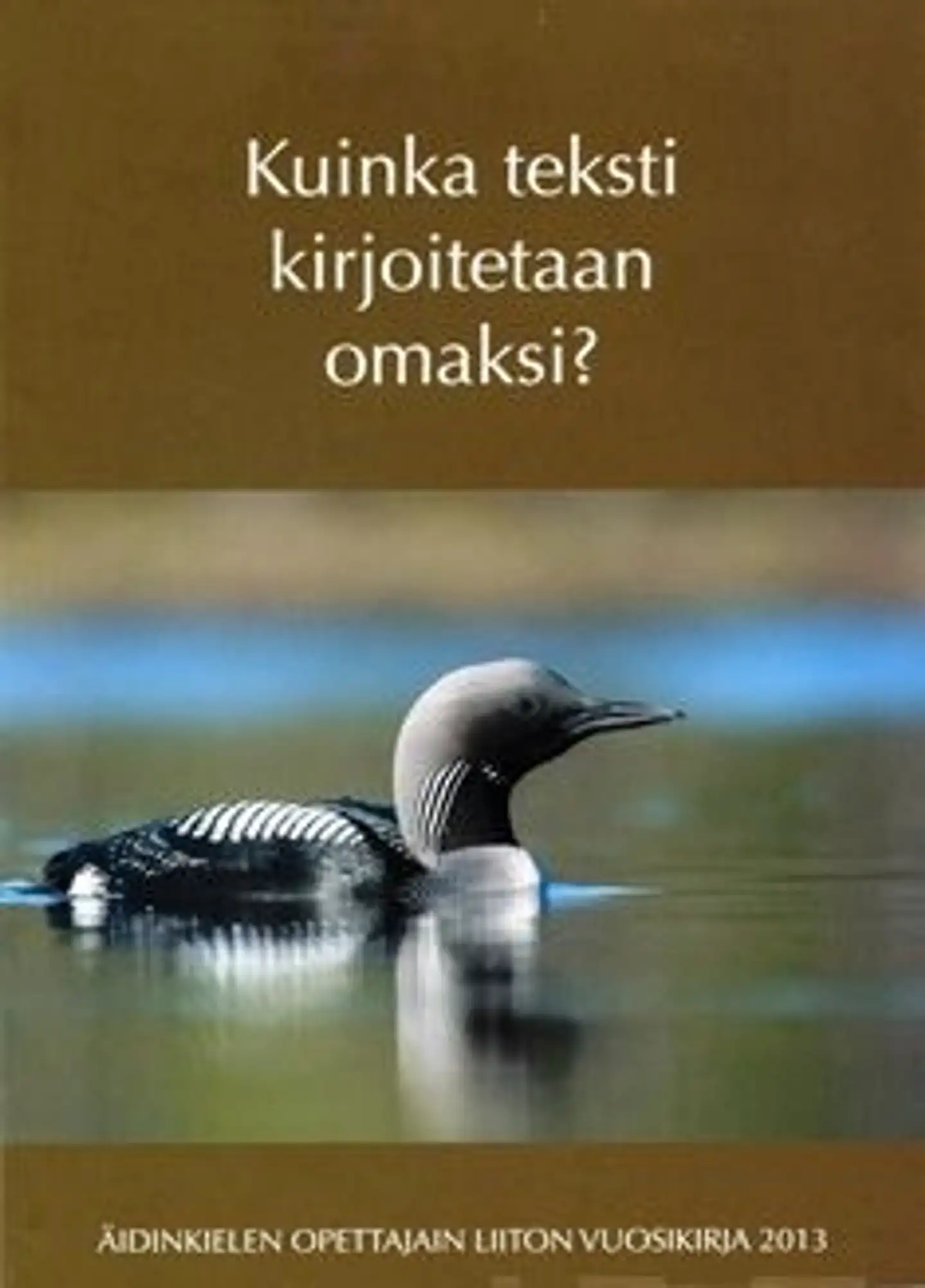 Kuinka teksti kirjoitetaan omaksi?