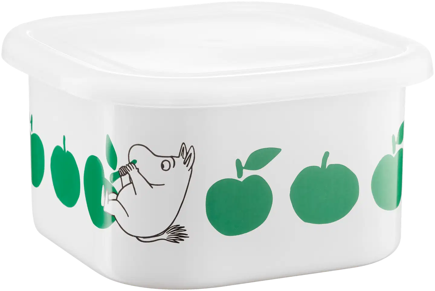 Muurla kannellinen emalipurkki Muumi Iloiset omput 1,5 l - 2