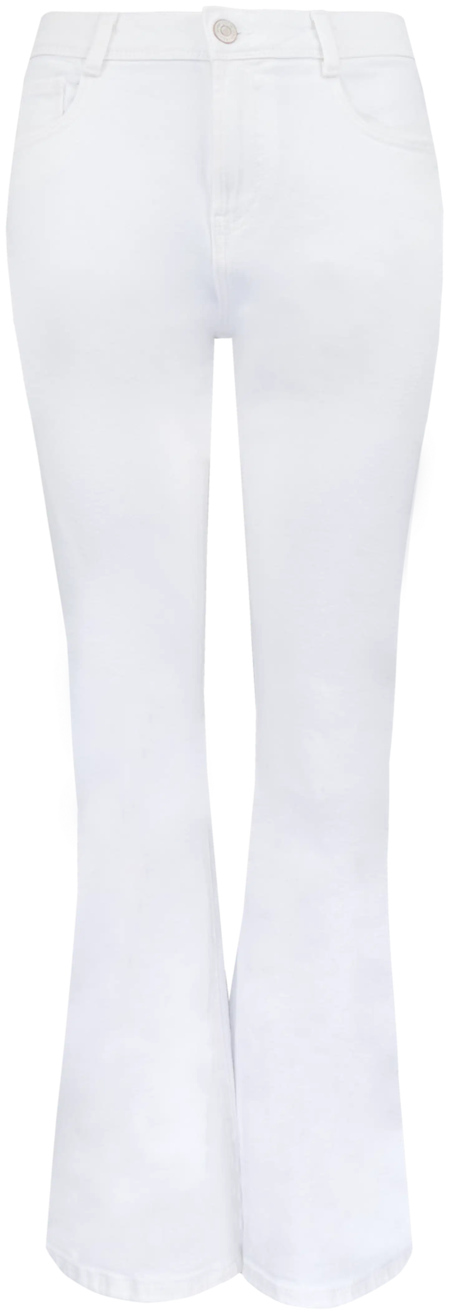 TEX naisten farkut bootcut I987005 - WHITE 1 - 1