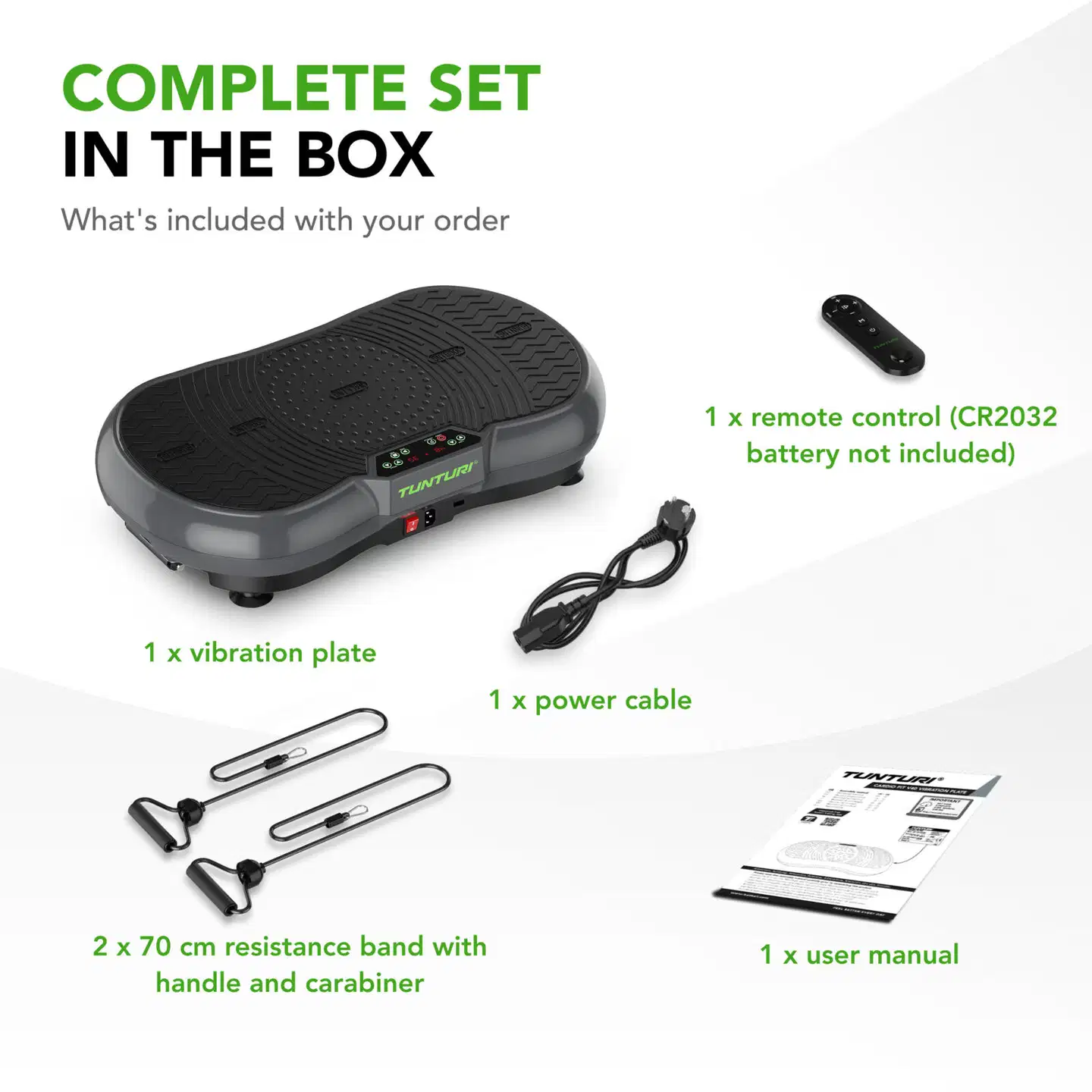 Tunturi Cardio Fit V40 Tärinälevy - 7