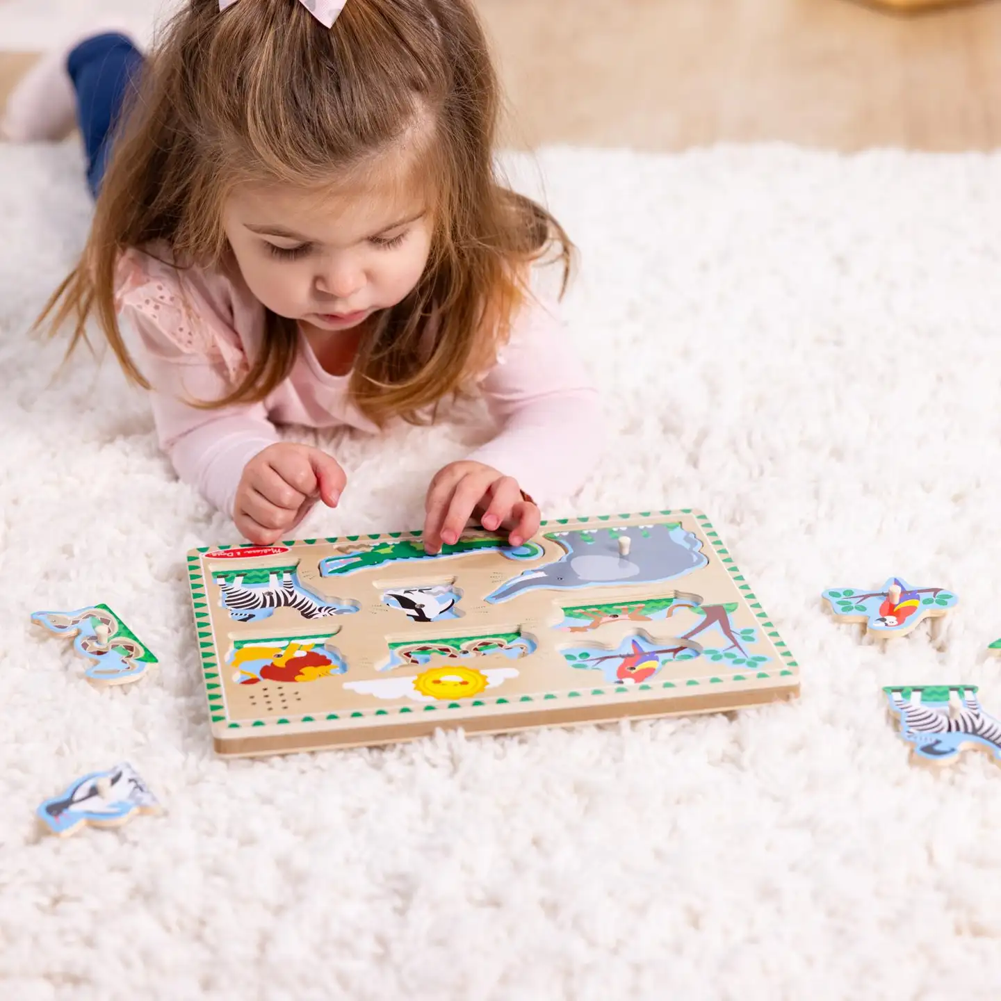 Melissa & doug Äänipalapeli Eläintarhan eläimet - 8