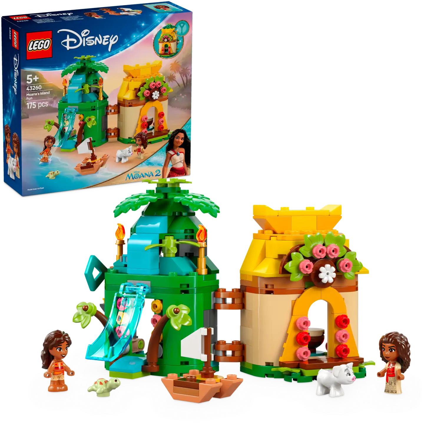 LEGO® Disney Princess 43260 Vaianan hauskat saaripuuhat - 1