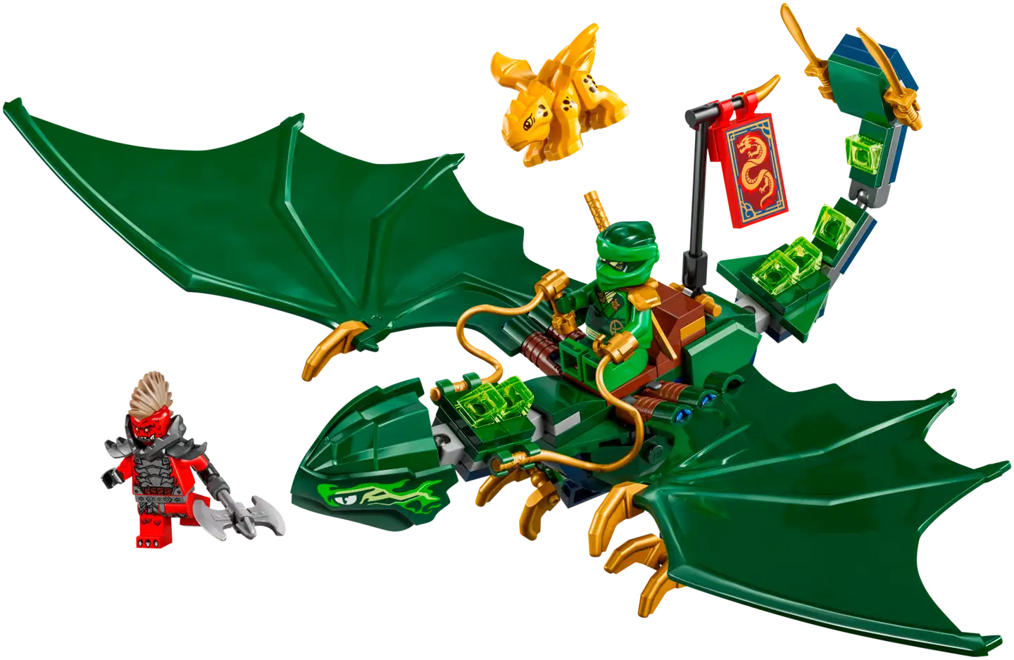 LEGO® Ninjago 71829 Lloydin metsänvihreä lohikäärme - 4