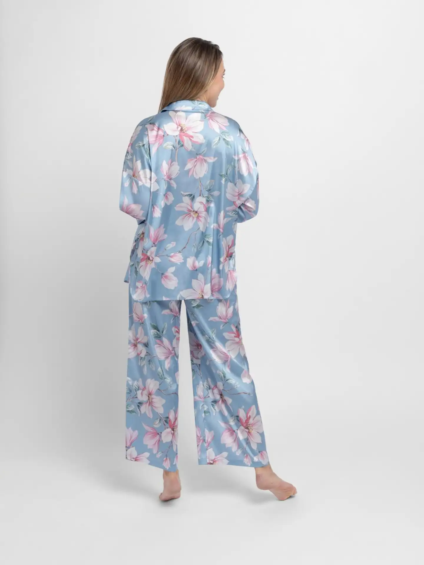 Dorina naisten pyjaman paita Bella FXTO0031 - Floral print - 3