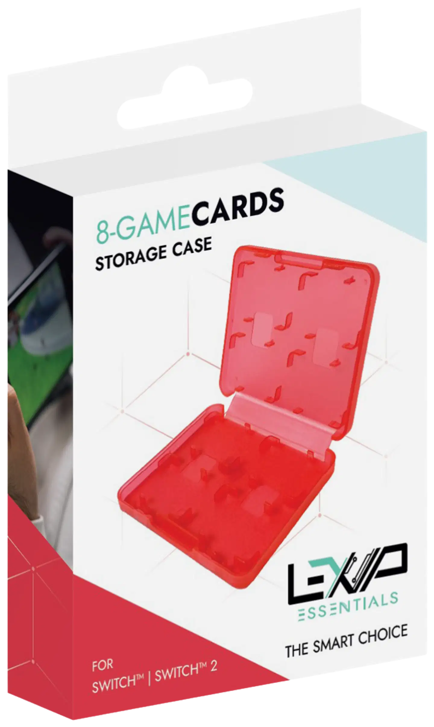 Lexip Game Cards Storage Case 8 säilytyskotelo, Nintendo Switch 2 - 3