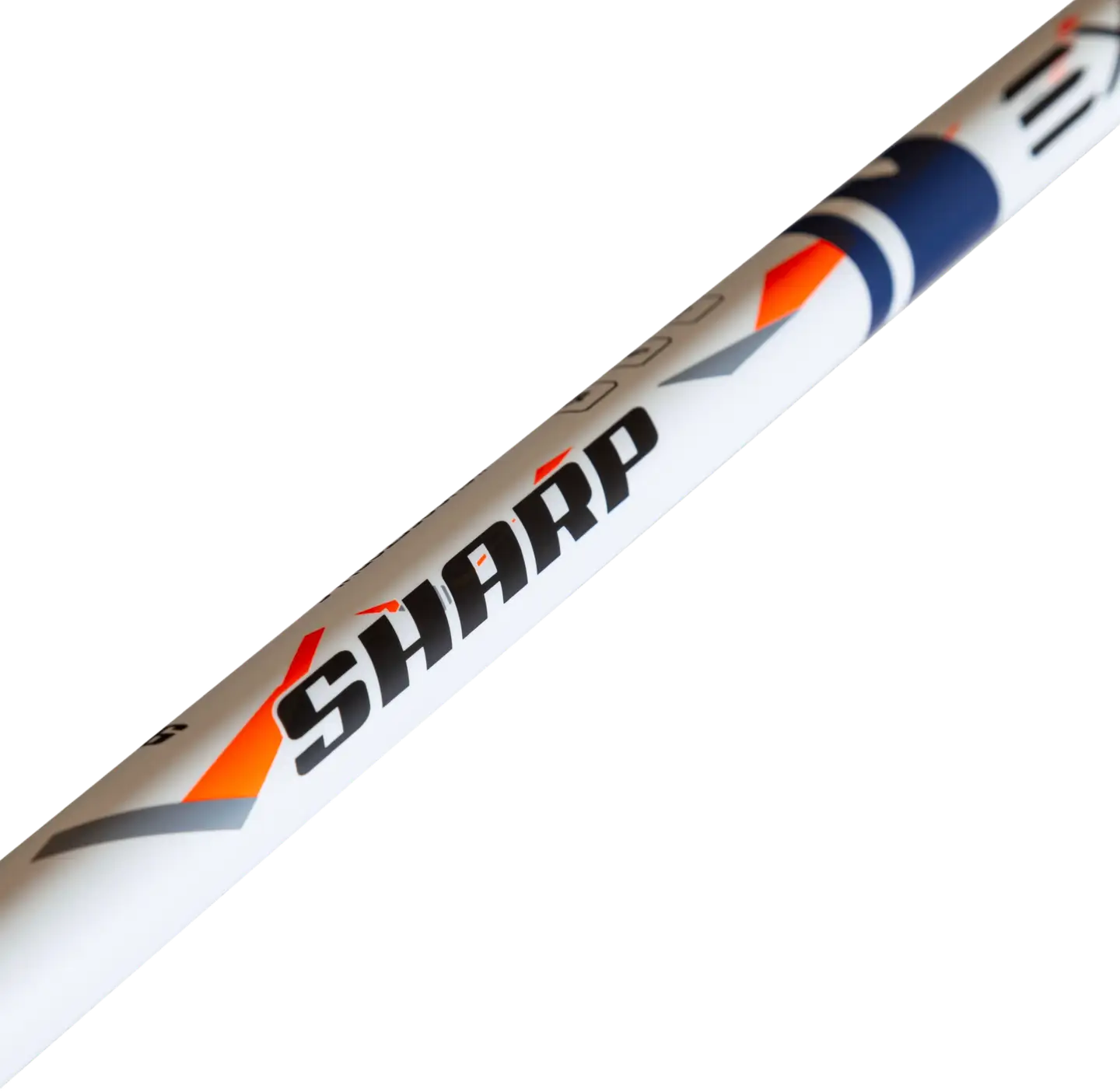 Exel salibandymaila Sharp White-Orange 2.9 96 Round Sb R - 5