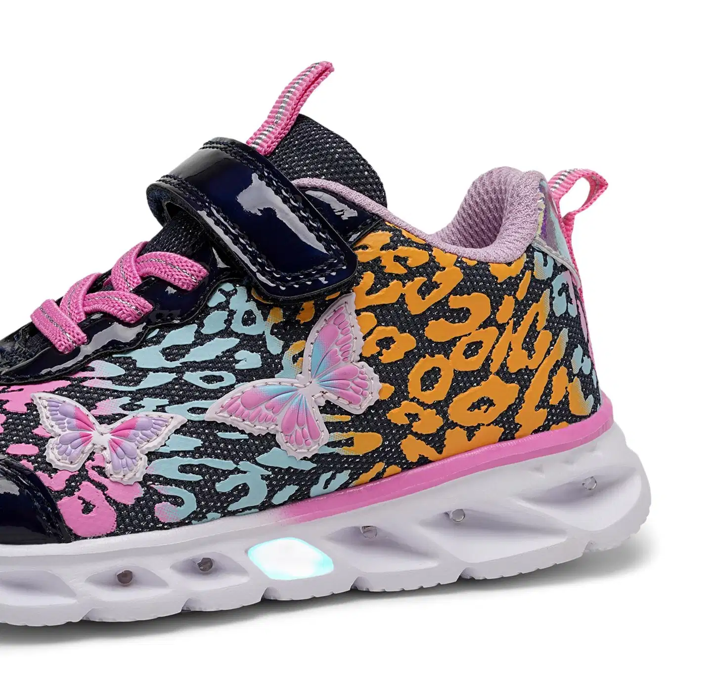 Zoey lasten vilkkulenkkarit Lindy 344630 - Black multicolored - 16