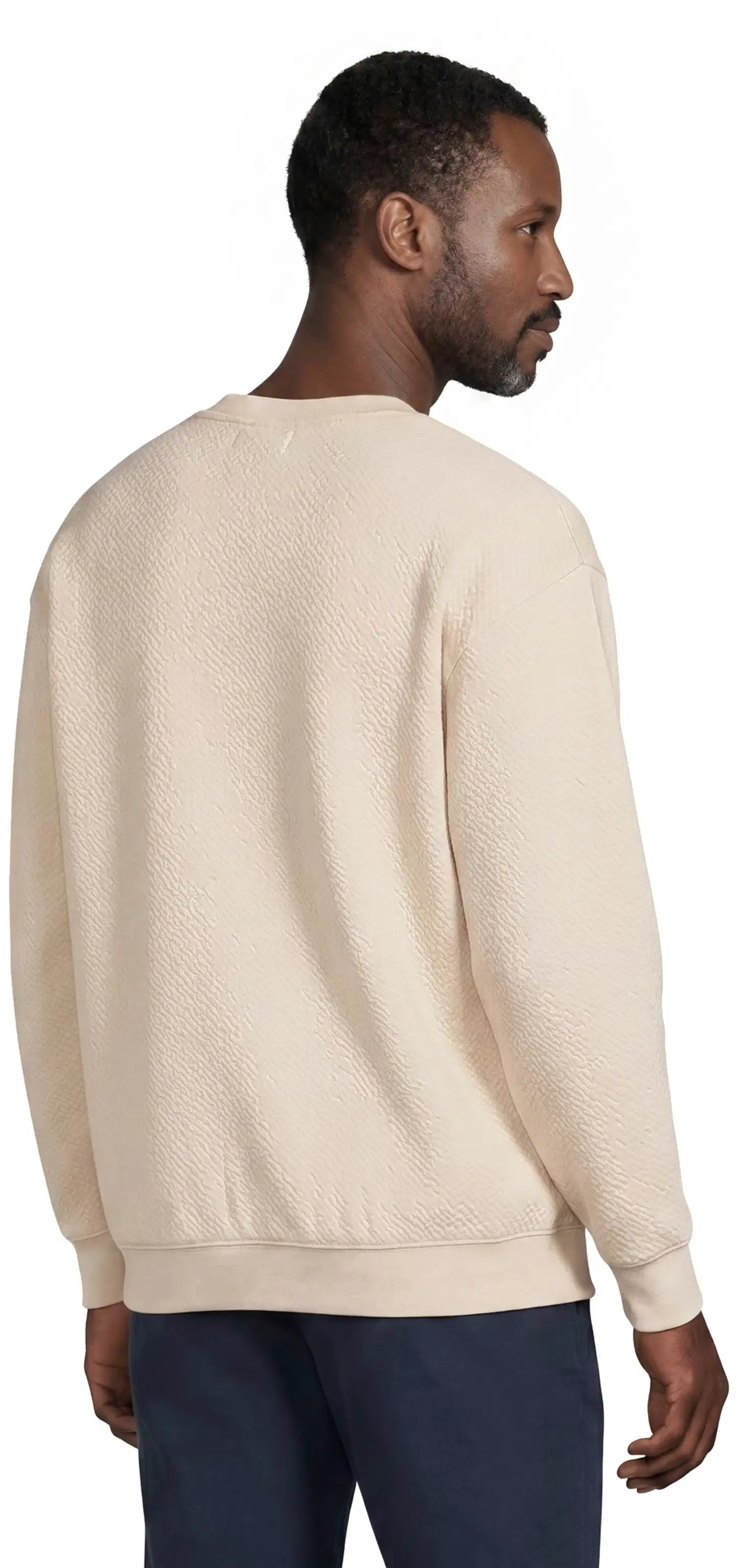 London Fog miesten collegepaita struktuuri 194L292609 - Beige - 3
