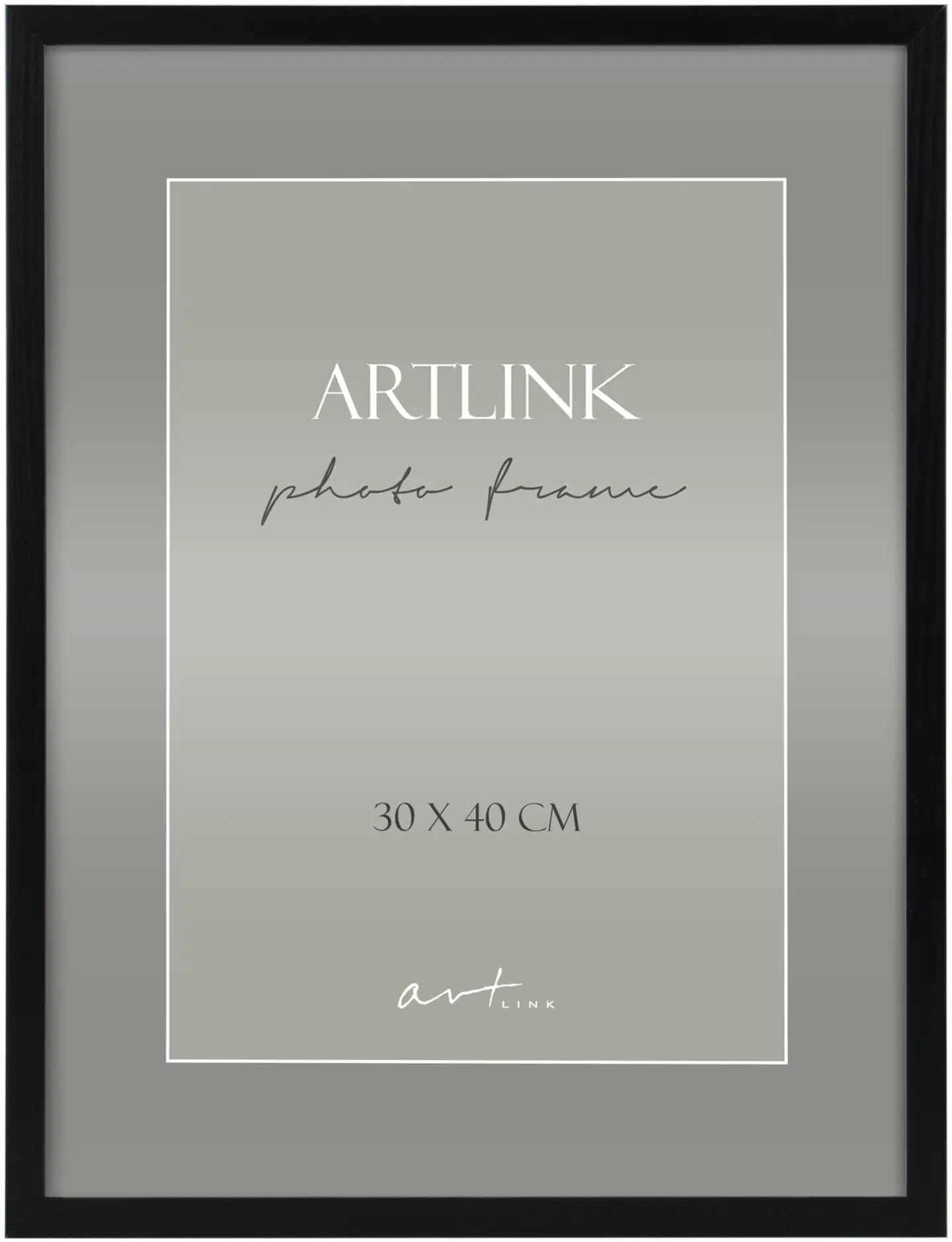 Kuvakehys musta 30x40cm