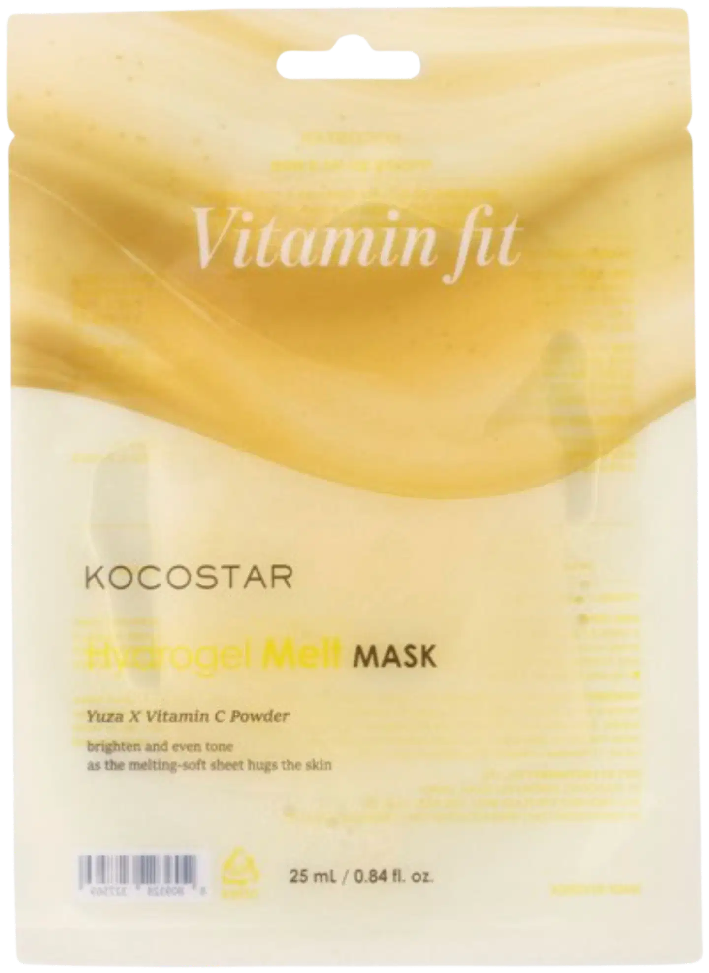 KOCOSTAR Hydrogel Melt Mask Vitamin Fit - 1