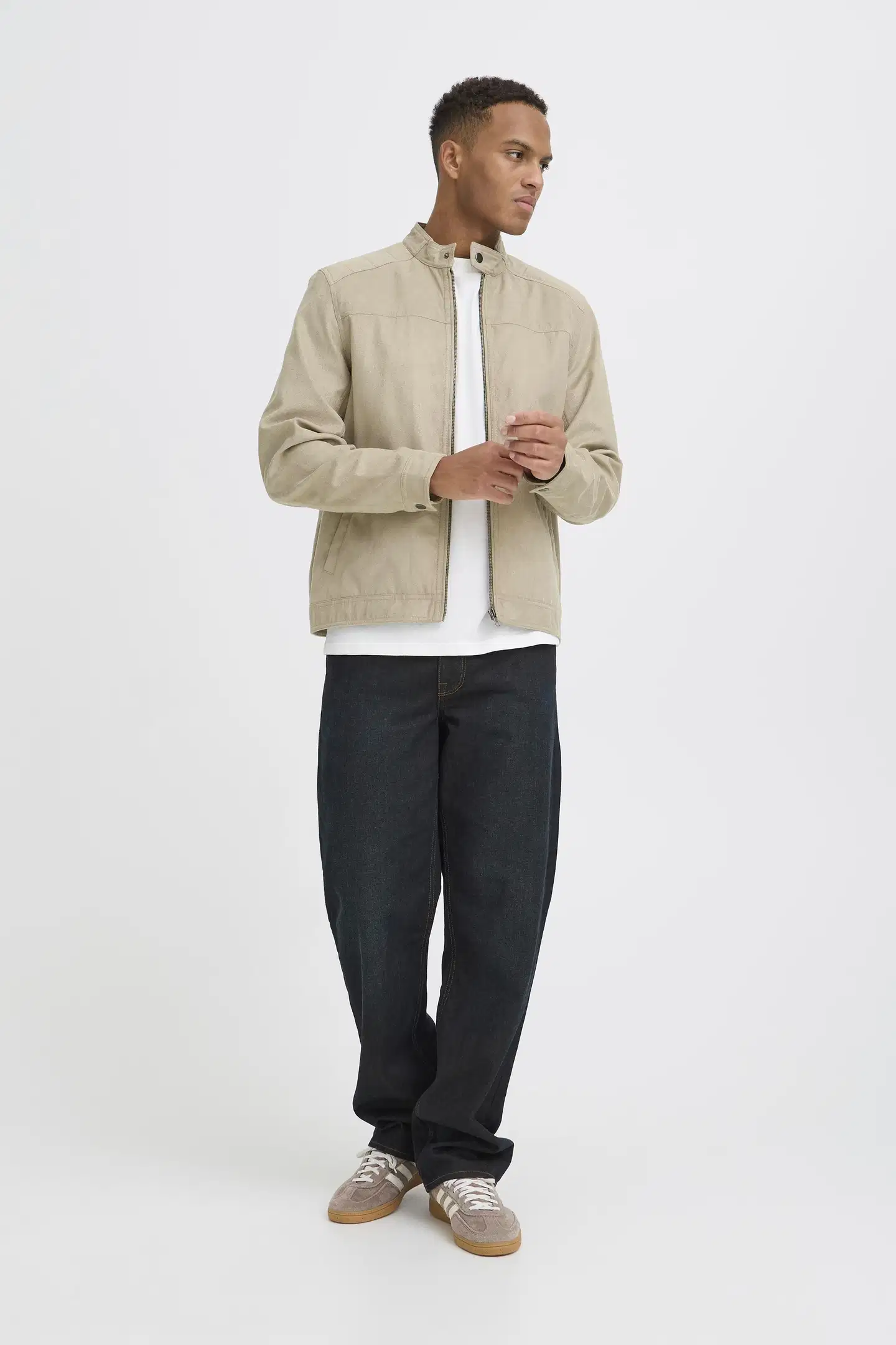 Blend miesten Biker mallinen takki - Winter Twig - 3