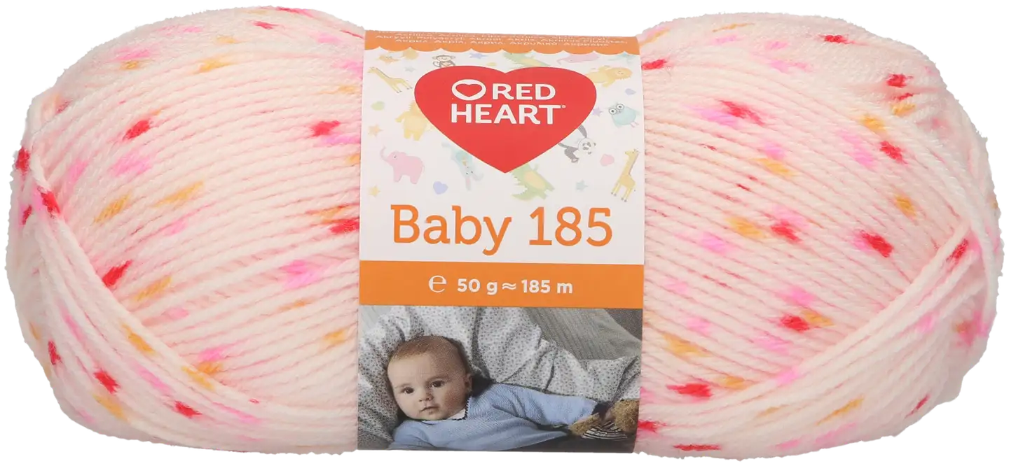 Red Heart Baby neulelanka 50g flamingo - 1