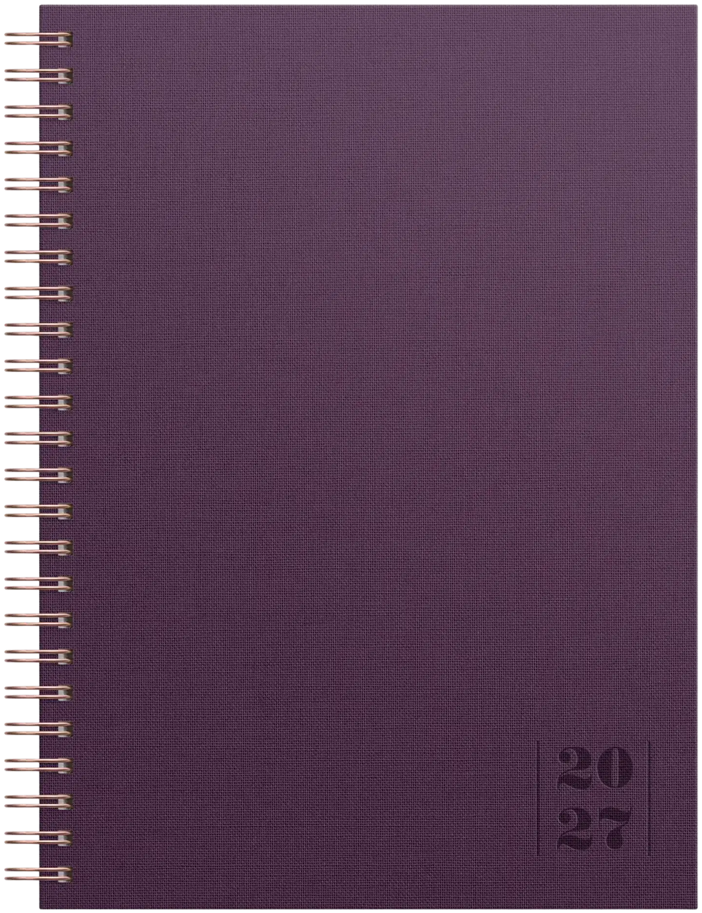 Burde Kalenteri 2027 Business Textile luumu - 1