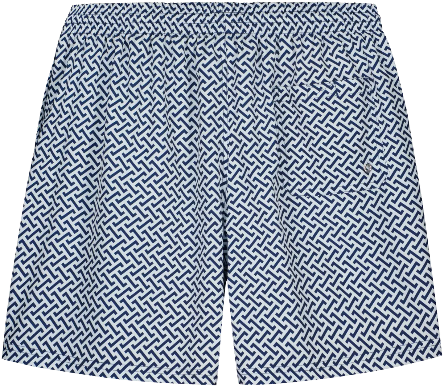 WKLY. miesten uimashortsit 192W042503 - Black/white - 2