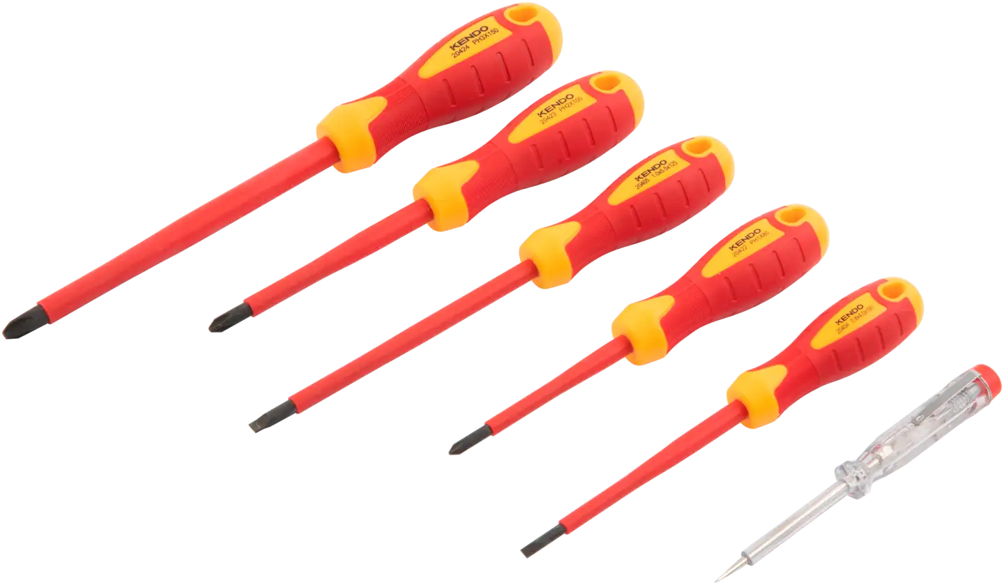 Kendo ruuvimeisselisarja vde 6-osainen - 3