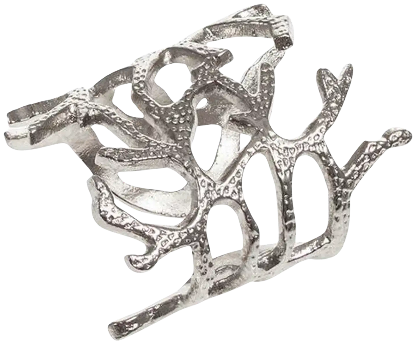 AmandaB servettirengas hopea BRANCH
