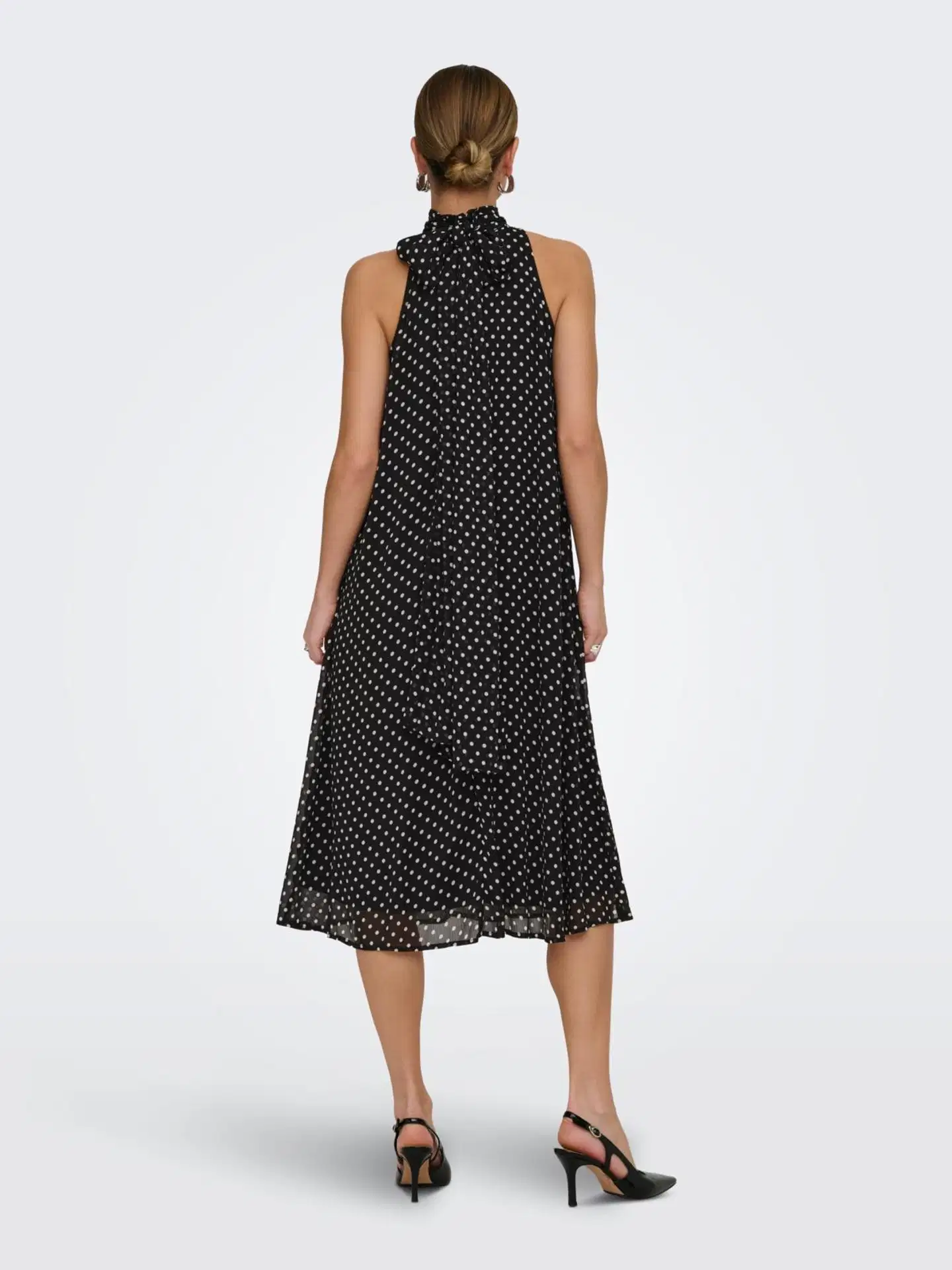 JDY naisten mekko Jdypolka - BLACK - 4