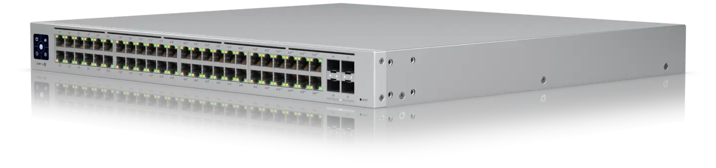 Ubiquiti 48-porttinen gigabit PoE -kytkin Layer 3 -ominaisuuksilla USW-PRO-48-POE - 5