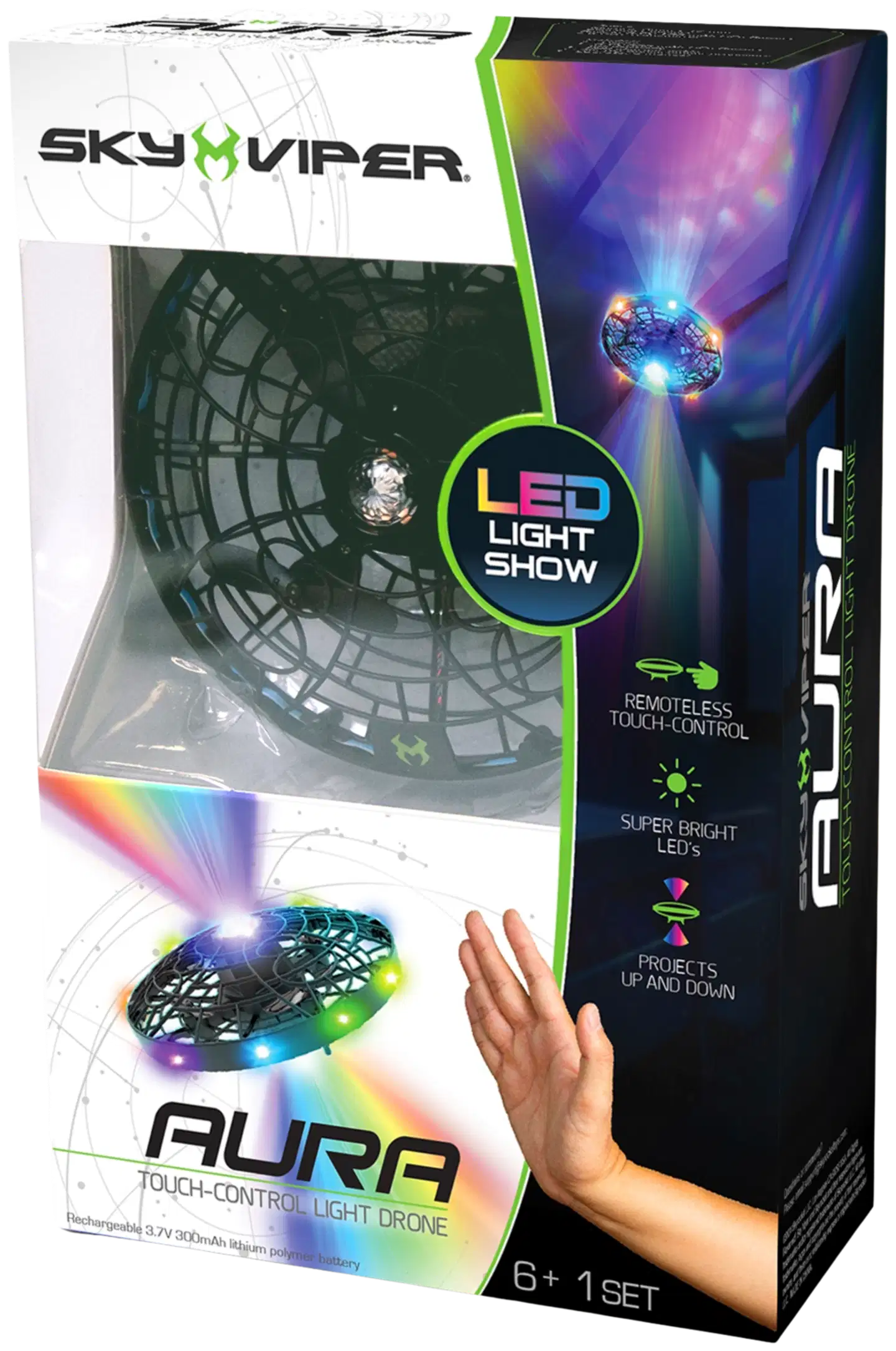Sky Viper Aura drone eleohjaus valot - 1