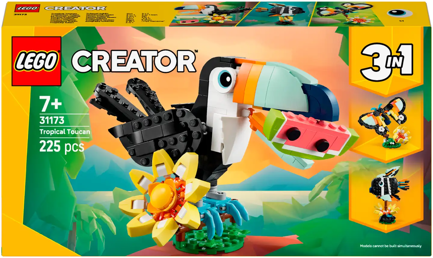 LEGO Creator 31173 Villieläimet: trooppinen tukaani - 2