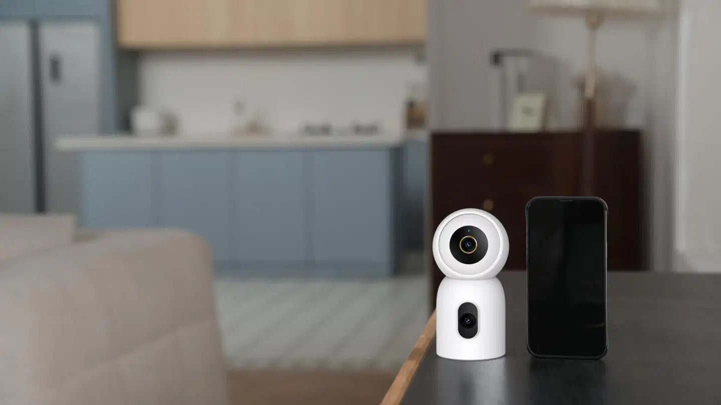 Imilab C30 Dual 3K+3K WiFi -valvontakamera kahdella objektiivilla sisäkäyttöön CMSXJ111A - 52