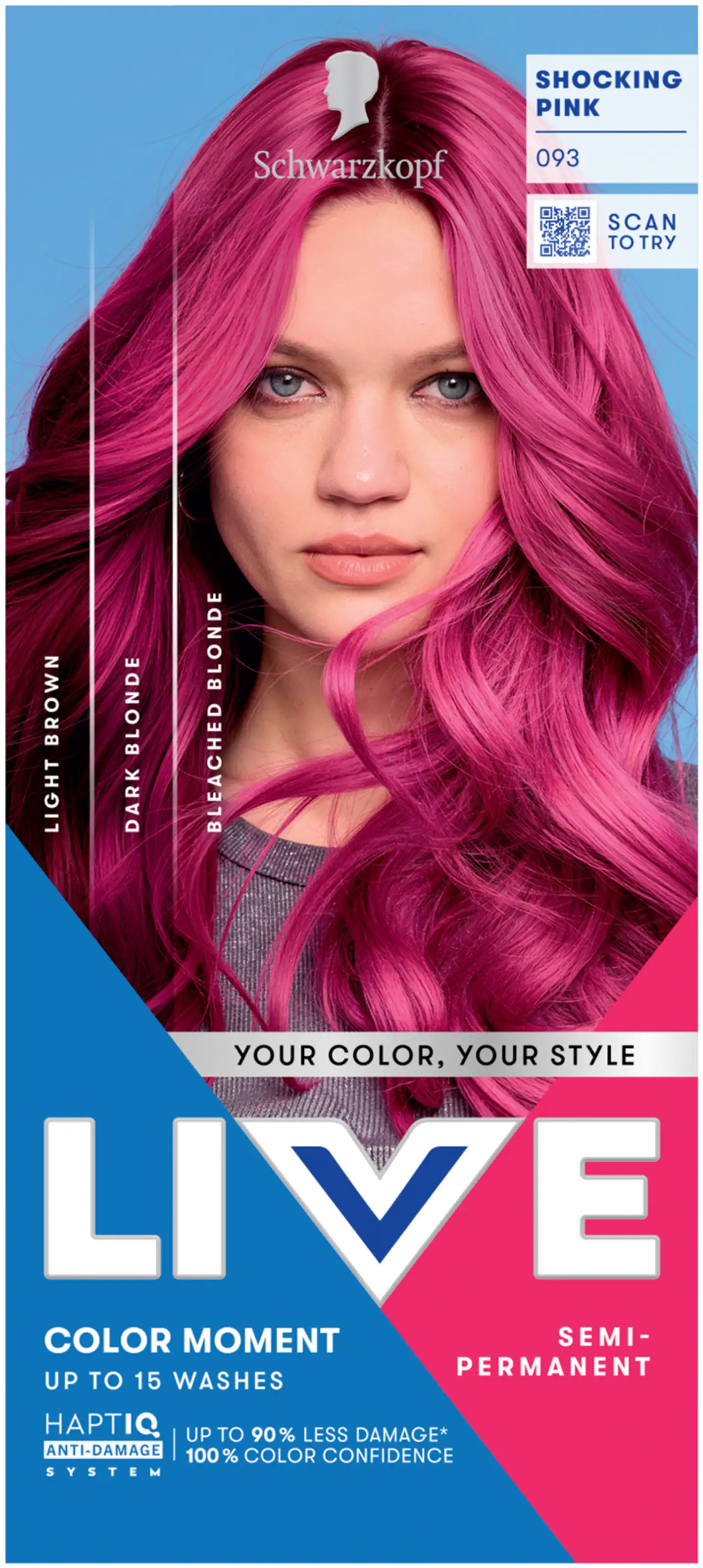 Schwarzkopf LIVE Ultra Brights 93 Shocking Pink