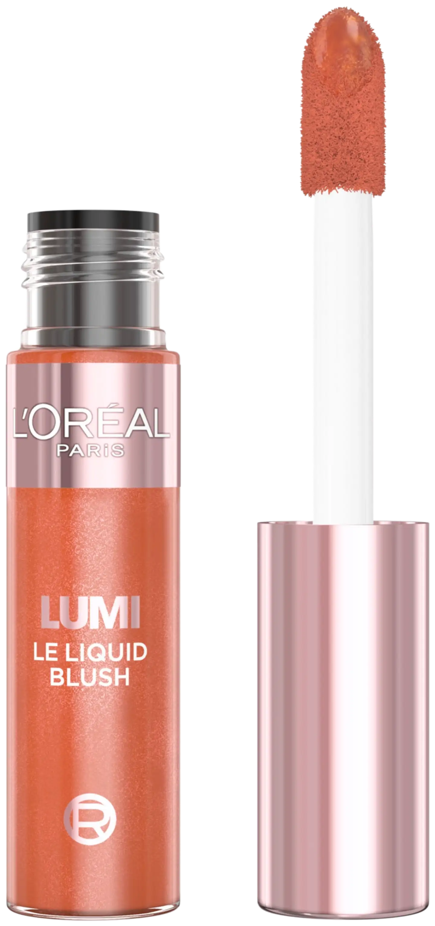 L'Oréal Paris Lumi Le Liquid  poskipuna 5 ml - 627 Glowy Warm Peach - 1