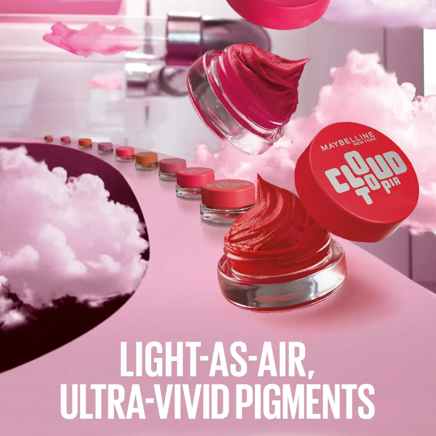 Maybelline New York Cloudtopia 16H Huuli- & Poskimousse 9 Dreamy Dawn 5 g - Coral Illusion - 5
