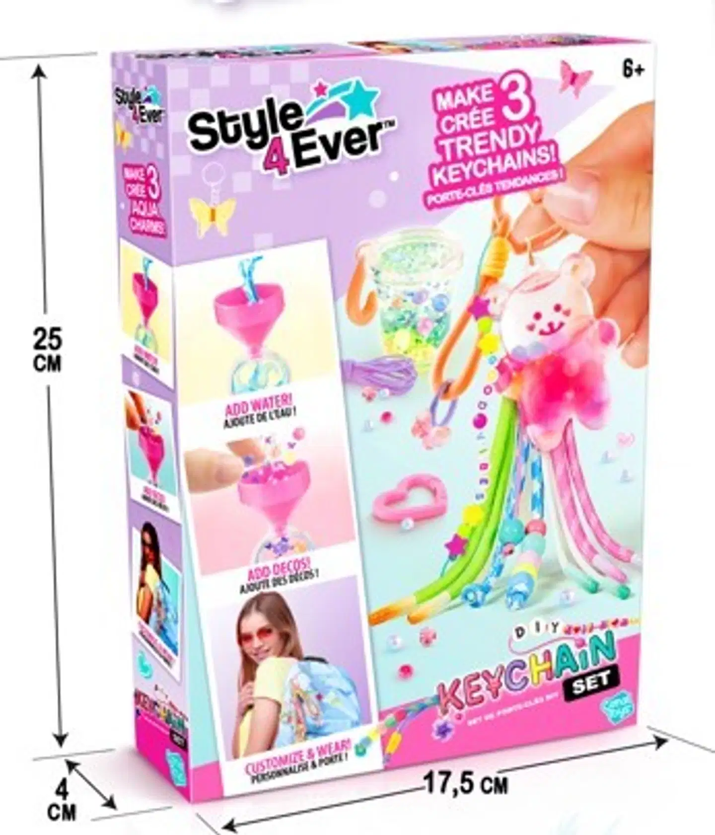 STYLE 4 EVER DIY 3kpl avaimenperäsetti - 3