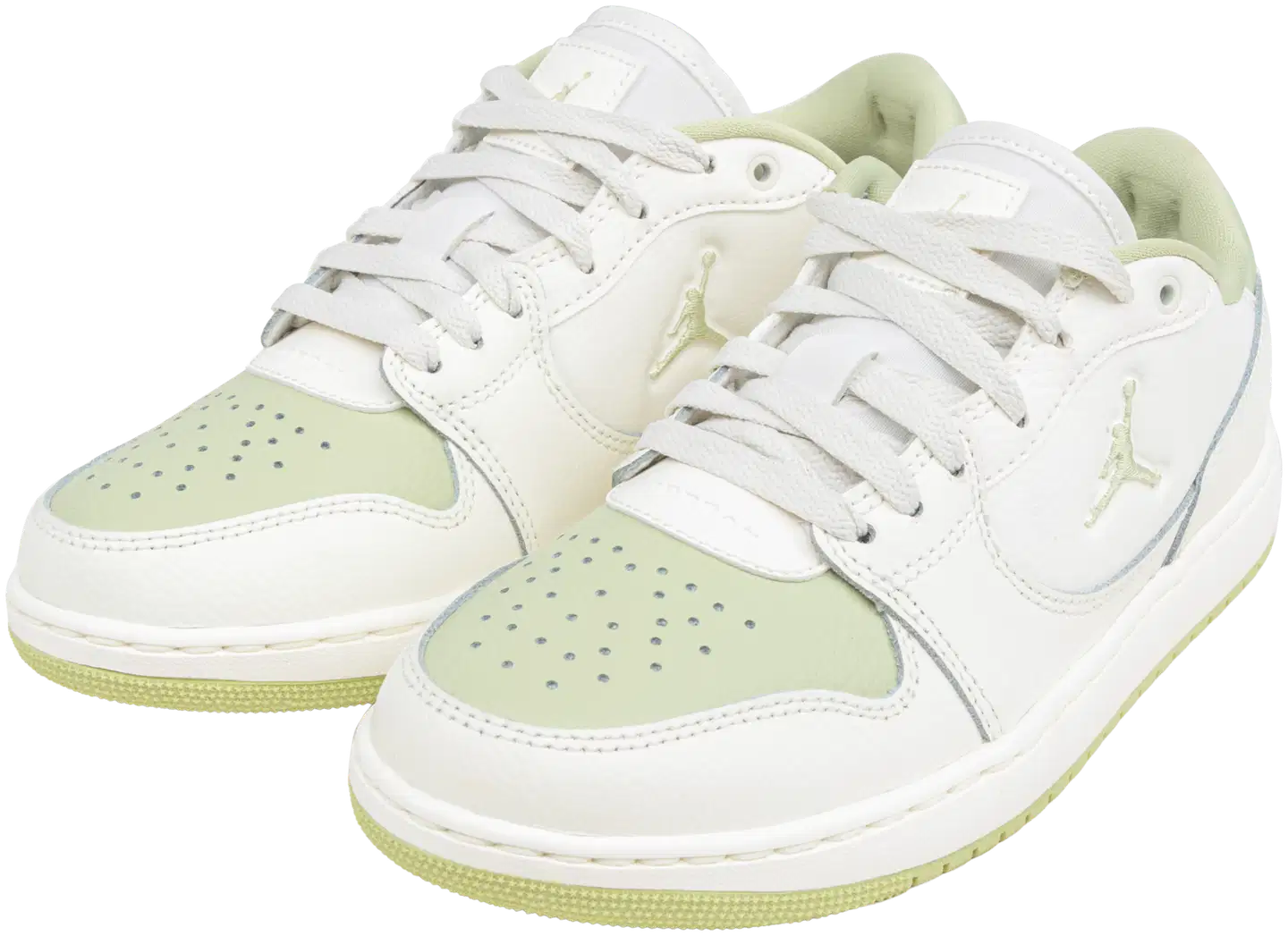 Nike naisten tennarit Jordan Court Connect Low IQ6828 - white/green - 4