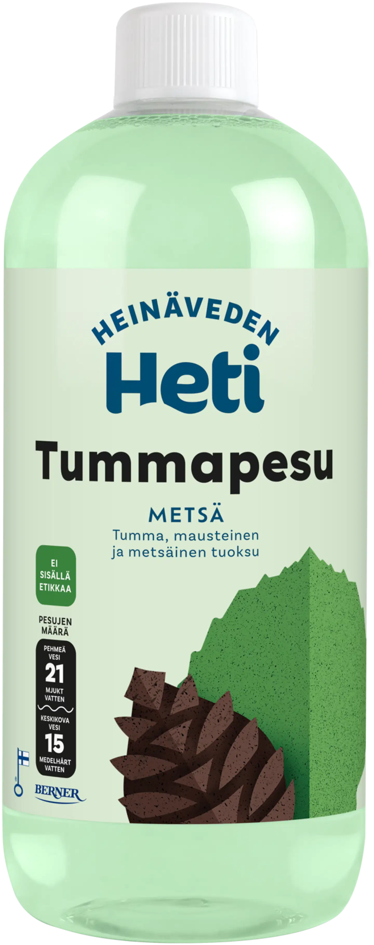 Heinäveden Heti 750ml Tummapesu Metsä Pyykinpesuneste