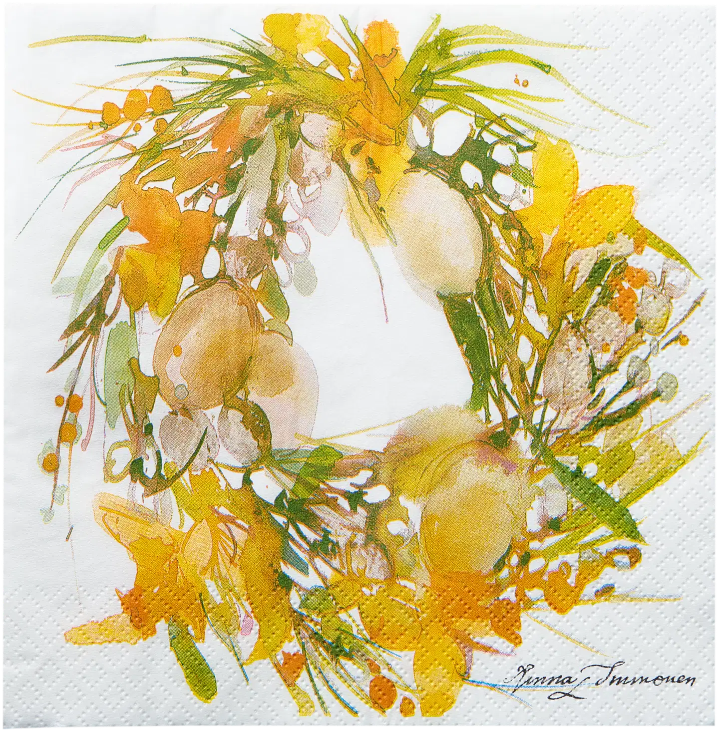 Havi Kevätseppele lautasliina 20kpl/33cm - 1