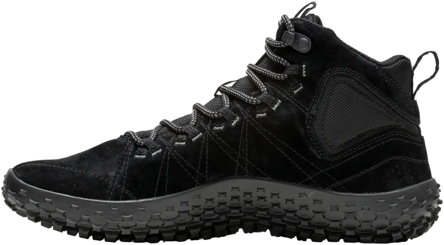 Merrell miesten paljasjalkajalkine Wrapt Mid WP - BLACK - 4