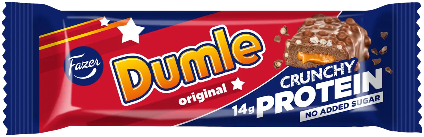 Fazer Dumle Crunchy proteiinipatukka 45g