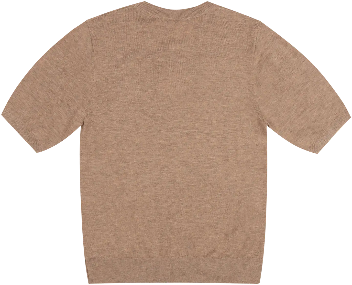 London Fog naisten merinosekoiteneule 218L342510 - dark beige, black piping - 2