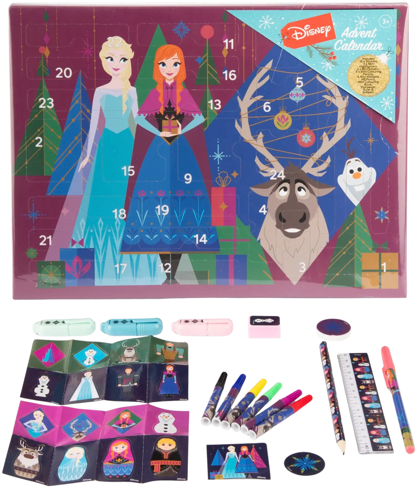Frozen adventtikalenteri - 1