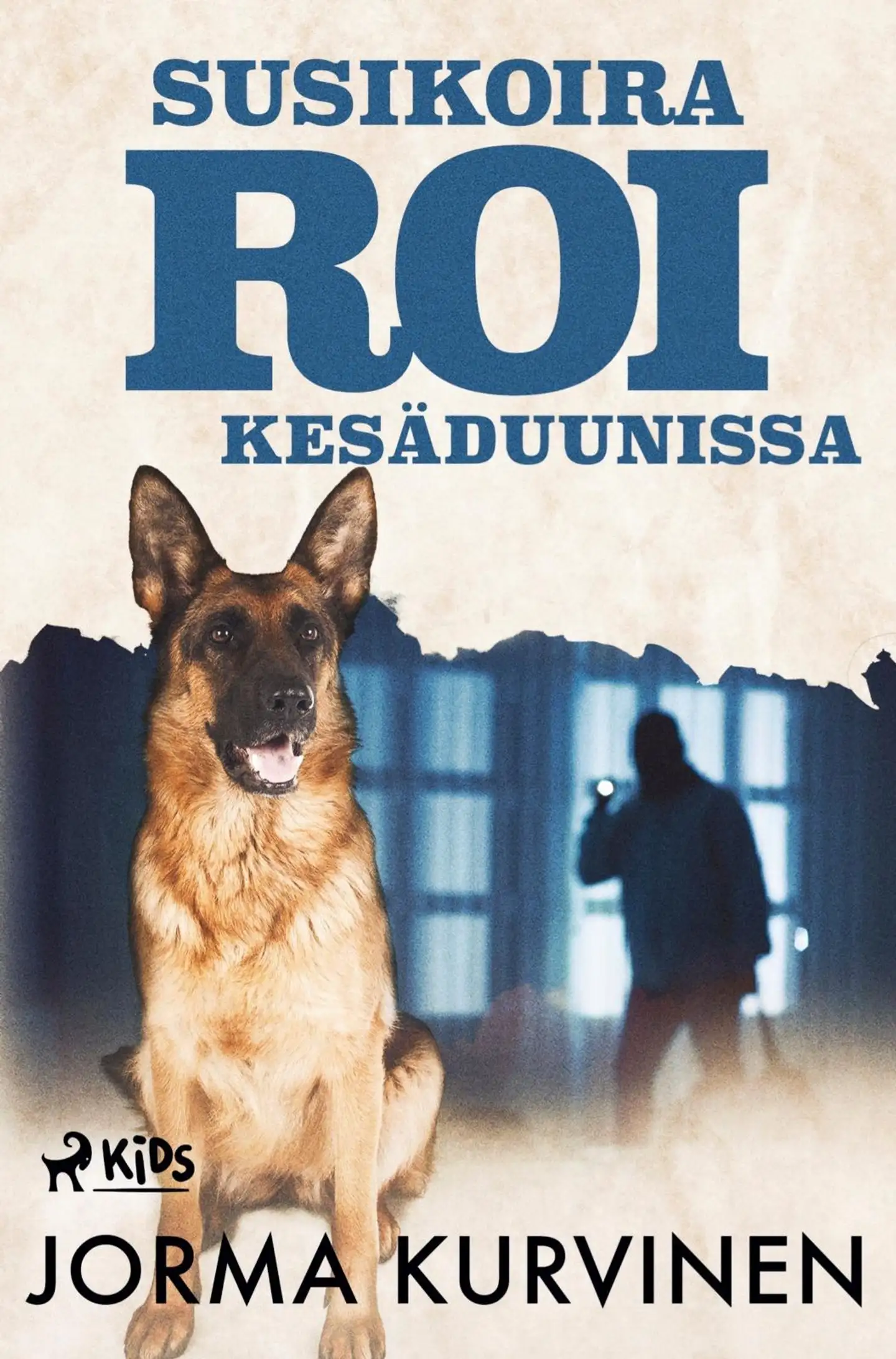 Kurvinen, Susikoira Roi kesäduunissa
