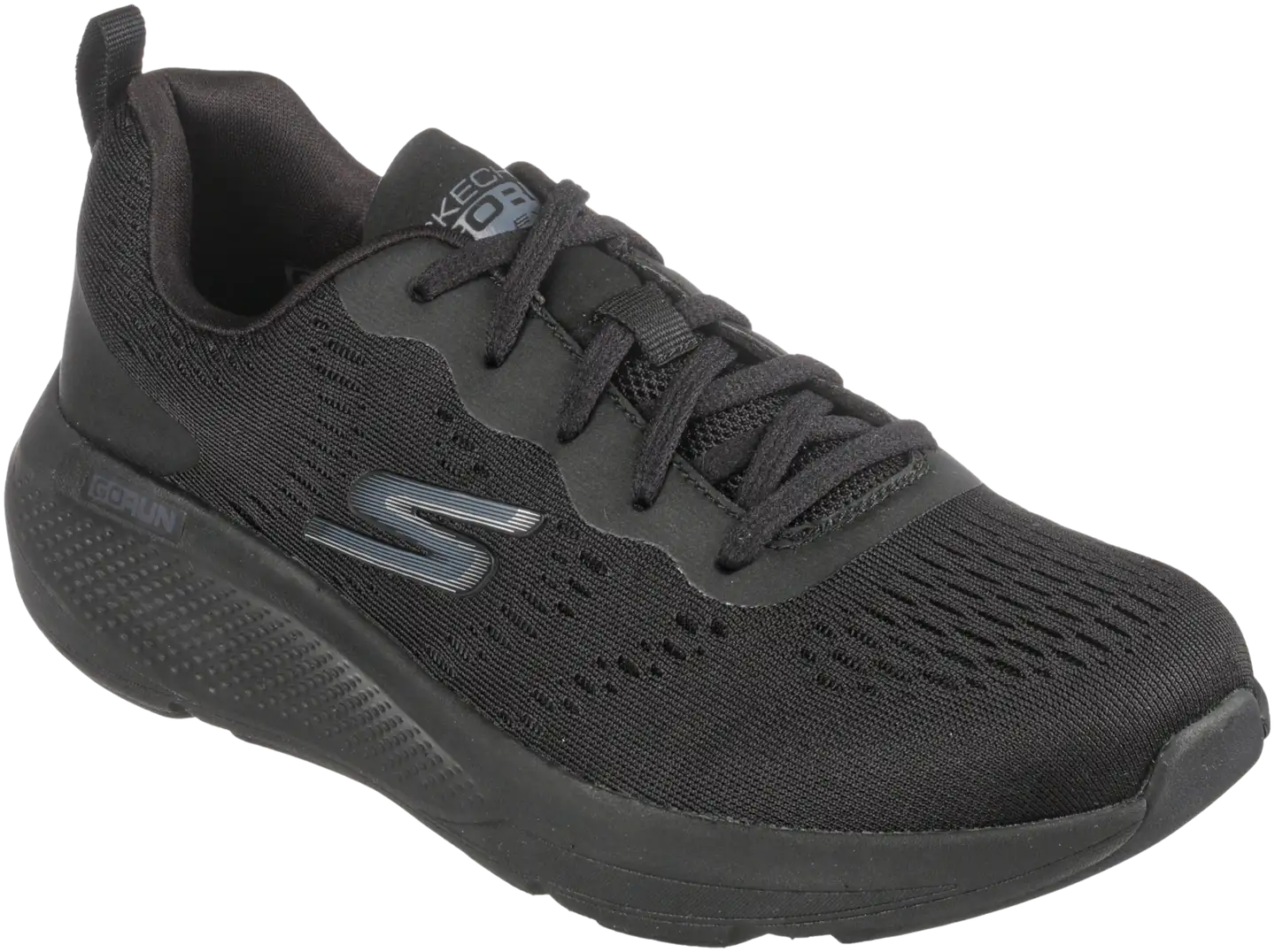 Skechers Womens Go Run Elevate naisten vapaa-ajan jalkine - MUSTA - 1