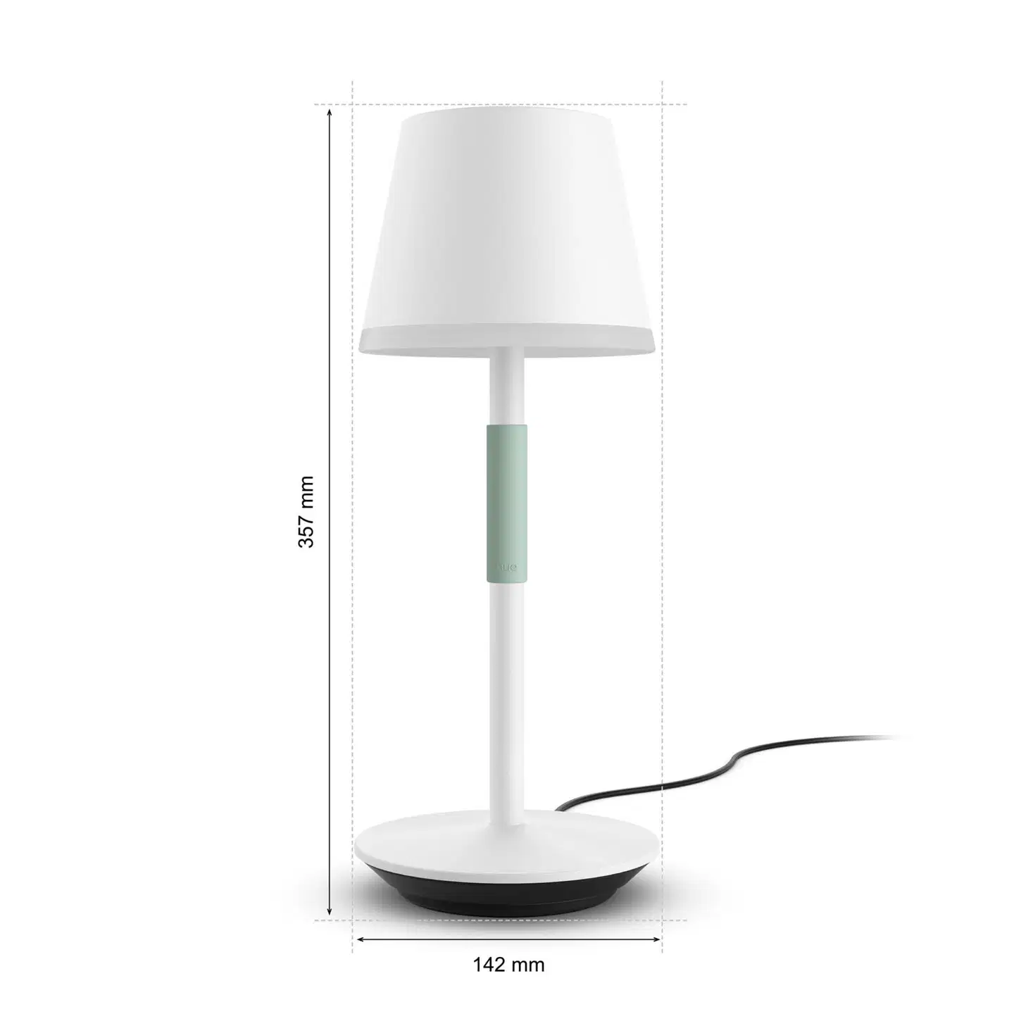 Philips Hue kannettava GO -pöytävalaisin 6W 2000-6500K 530LM valkoinen - 2