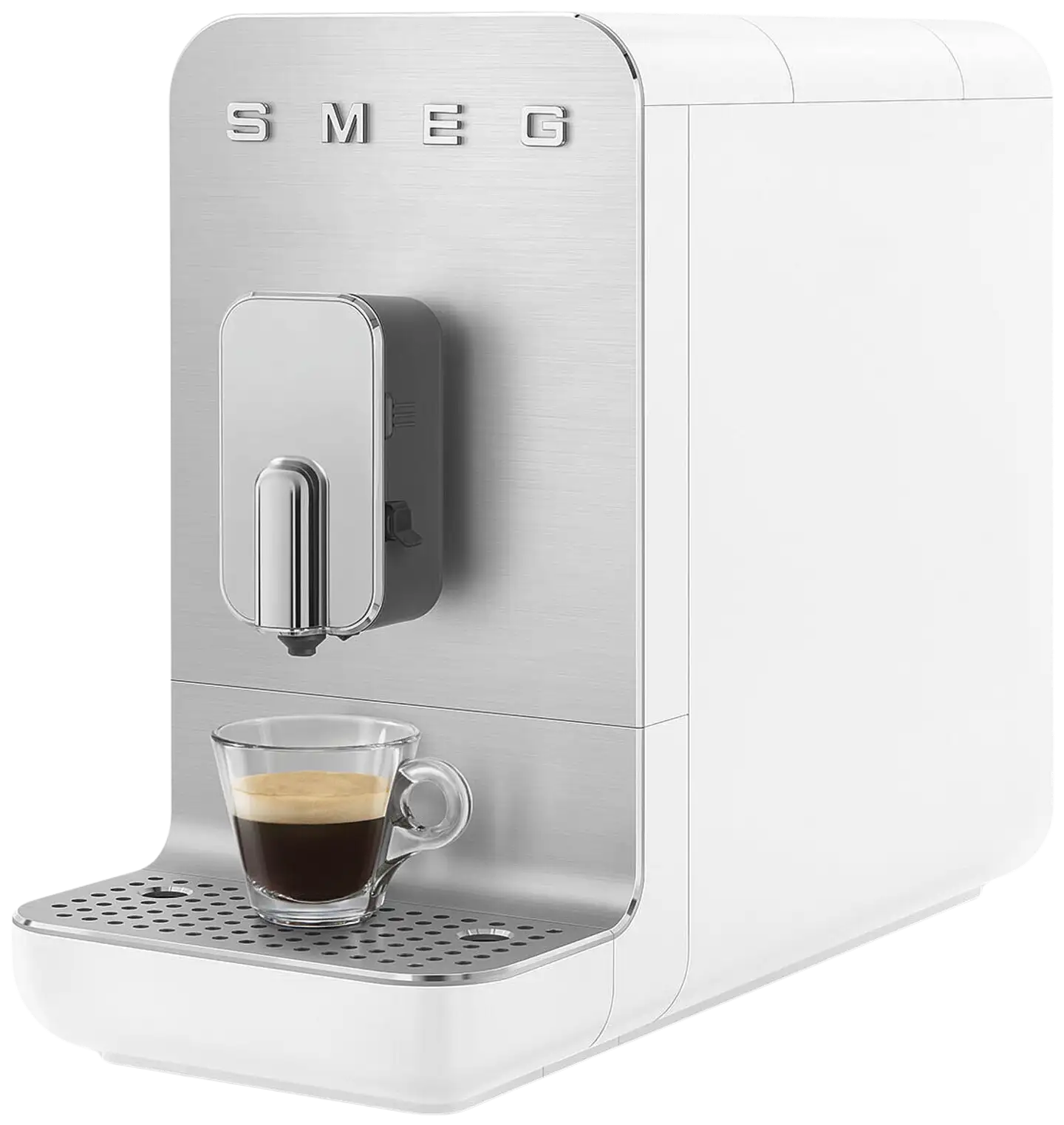 Smeg kahviautomaatti maitokannulla valkoinen BCC13WHMEU - 7