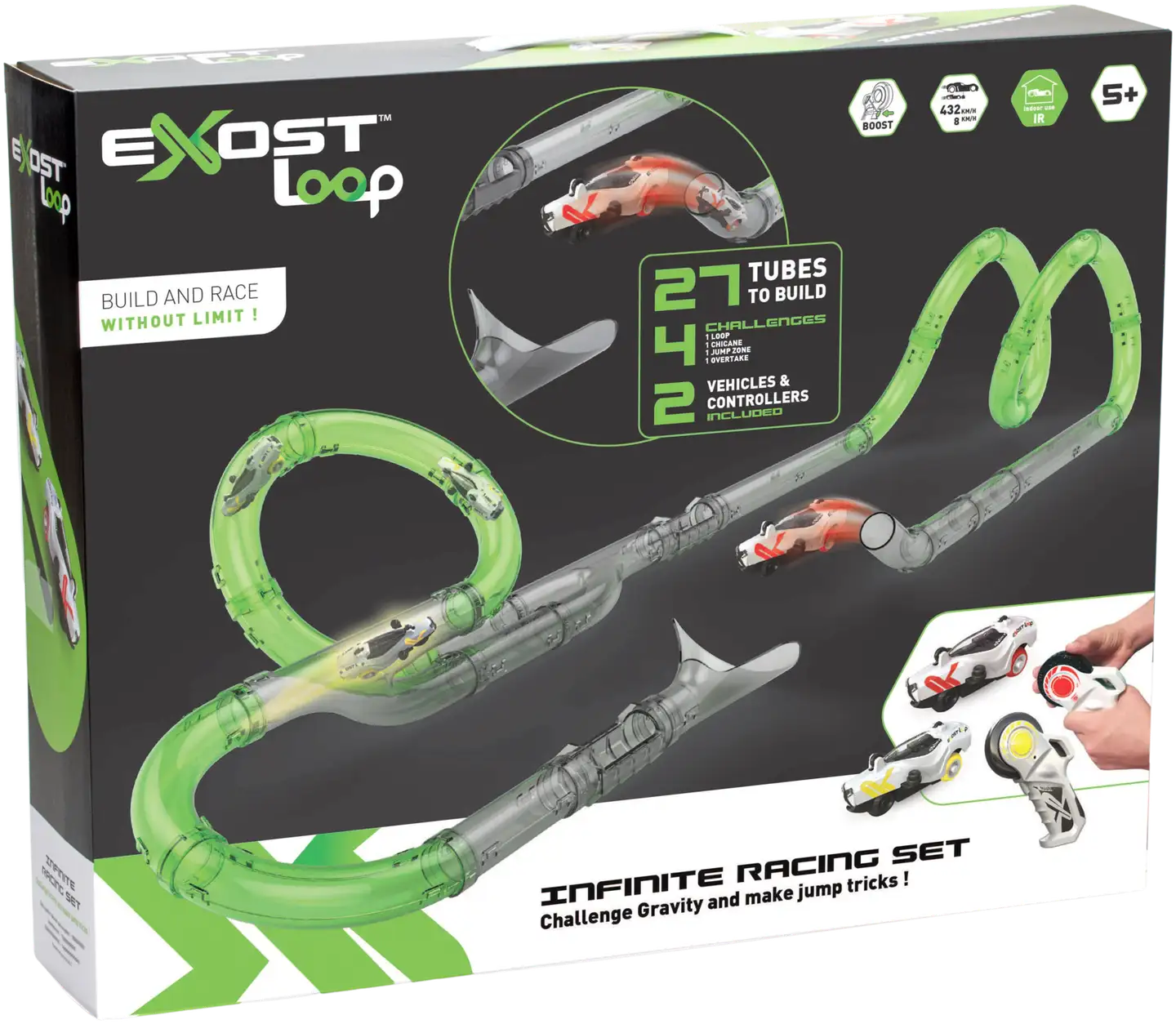 Exost kilpa-autosetti Loop infinite racing set - 4