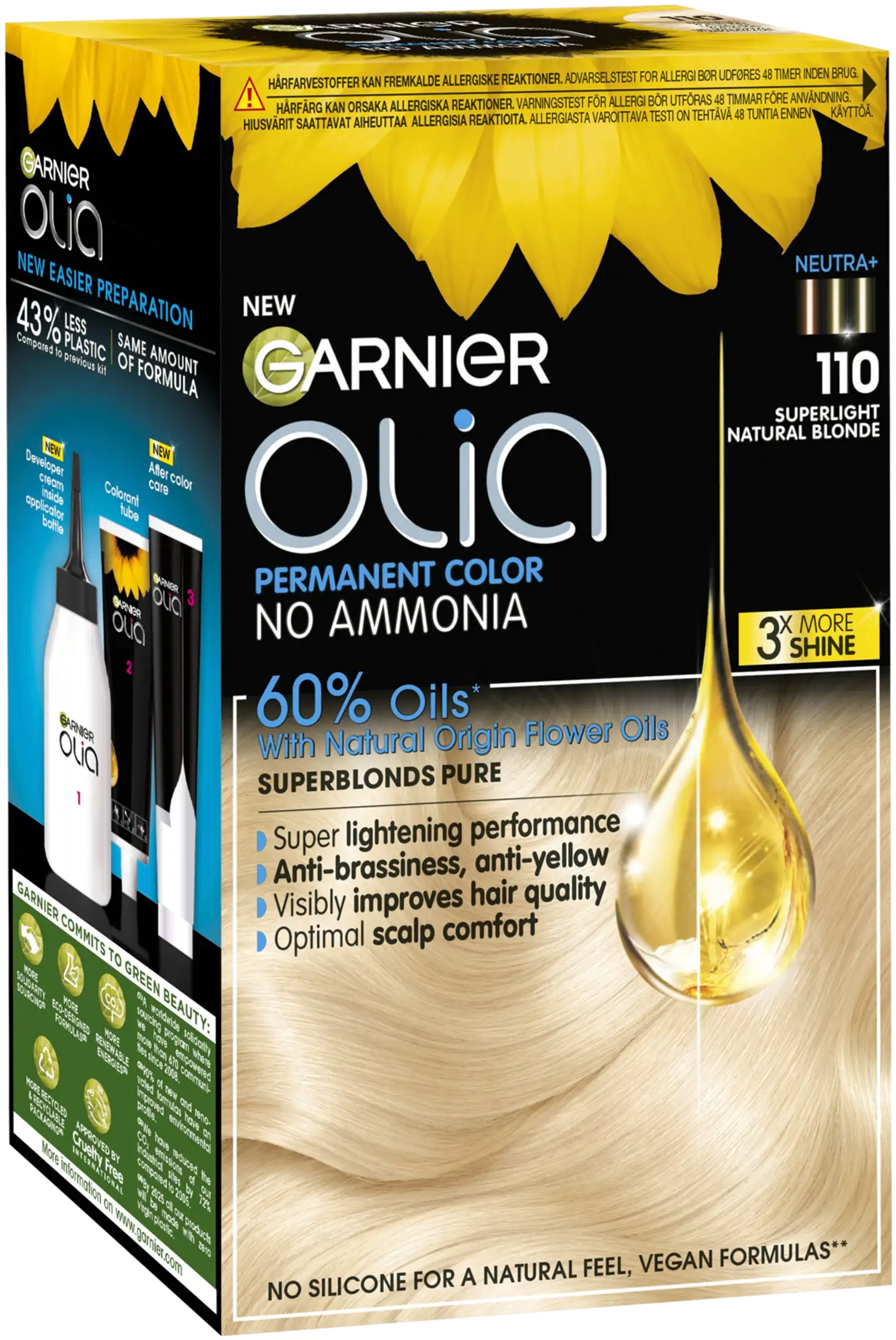 Garnier Olia 110 Super Blonds kestoväri 174ml - 2